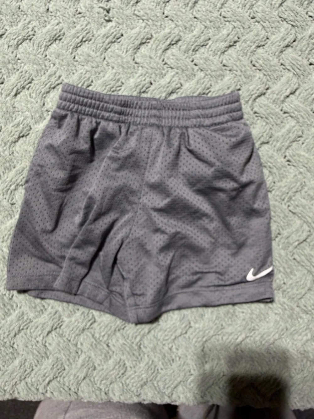 Nike Kids' Gray Athletic Mesh Shorts 2t